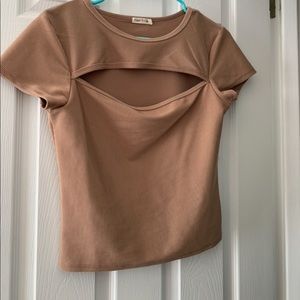 3/$12 Ribbed keyhole top